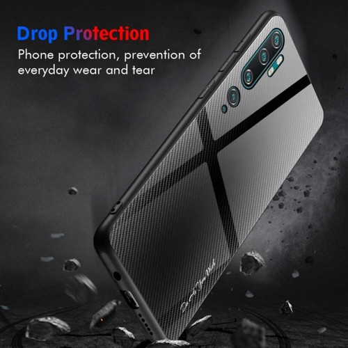 Xiaomi CC9 Pro Texture Gradient Glass Protective Case - 第 4/13 張圖片