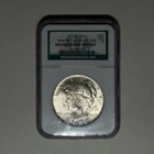 1922 P NGC Peace Silver Dollar $1 Uncirculated Binion Collection .99c NR