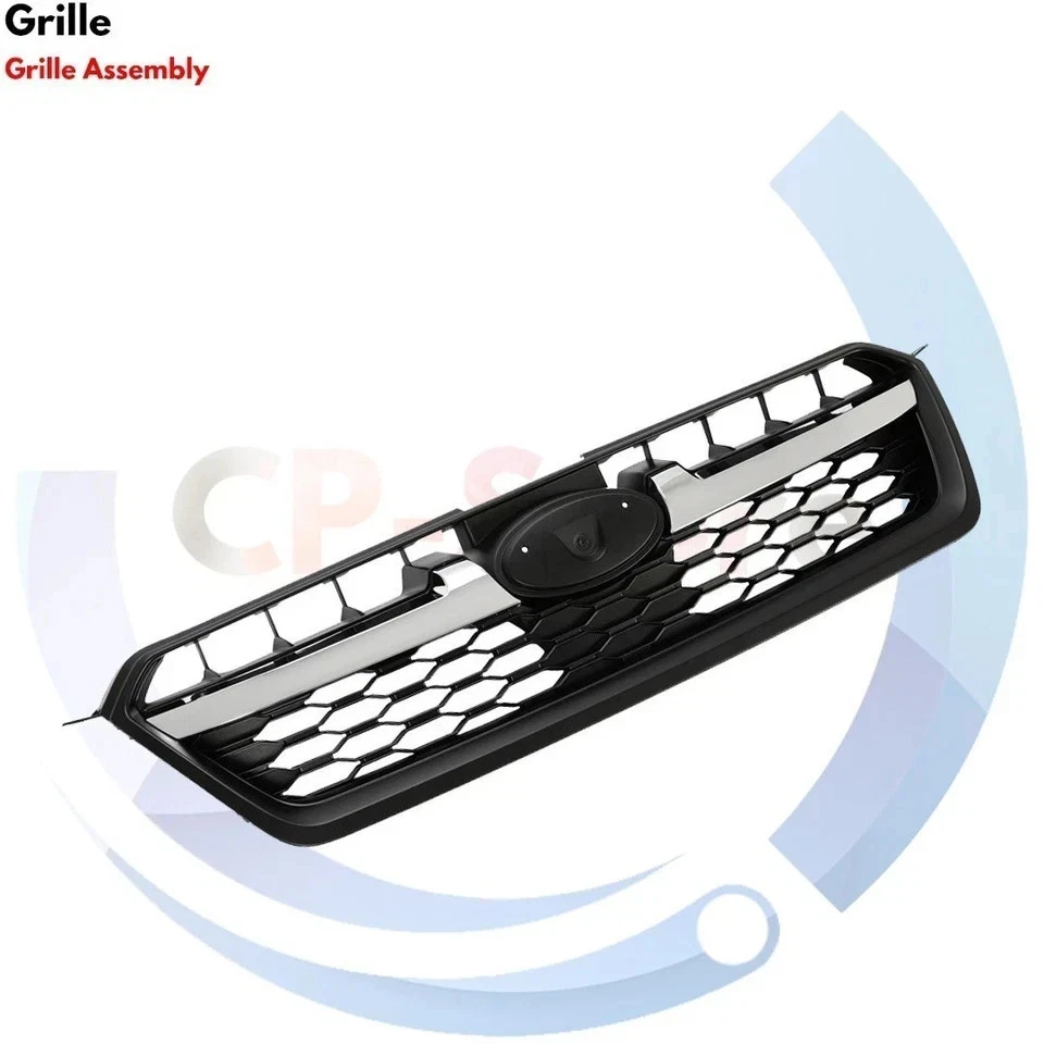 Kit de montaje de cubierta de parachoques delantero fascia y rejilla para Subaru Impreza 2012-2014 Foto 3 de 4