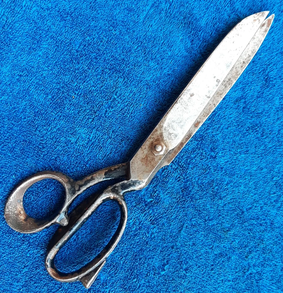 KRETZER Spirale, N°10 Solingen, Antike Stoff- und Schneiderschere, Profi-,  - Bild 4 von 4