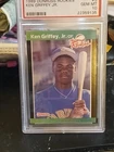1989 Donruss The Rookies #3 Ken Griffey Jr RC PSA 10 HOF Mariners