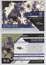 2018 Panini Unparalleled Rookie Impact /75 Orlando Brown #277 Rookie RC