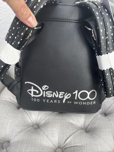 Disney 100 Loungefly Lights Up Partners Rucksack Feuerwerk Walt & Mickey Mouse - Bild 9 von 11