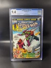 AMAZING SPIDER-MAN #122 CGC 9.4 1973 Death of Green Goblin RARE 'MENNEN' INSERT