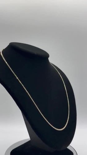 14k Gold Miami Cuban Chain Yellow Gold 2mm High Polish Unisex Jewelry - Video 1 of 1