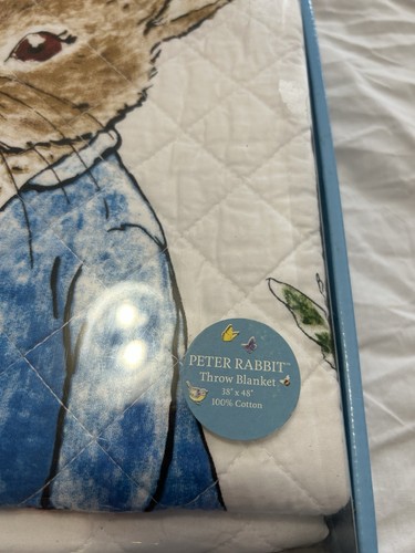 Peter Rabbit Quilted Throw Blanket Barnes & Noble - Picture 7 of 12