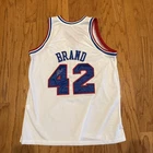 Elton Brand Signed Autographed Philadelphia 76ers Sixers jersey #42  NBA L-XL