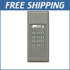 Alphanumeric 12-Button Keypad Transmitter for Garage Door Security Solutions