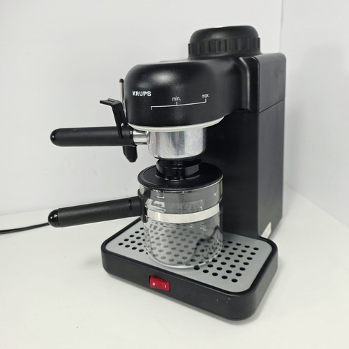 Krups 963/A 4-Cup Mini Espresso Maker - Black Tested - Works Made In Switzerland - Picture 15 of 15