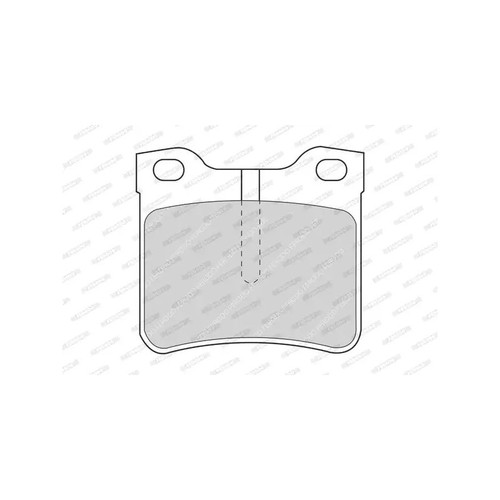 1x ORIGINAL® Ferodo FVR1044 Bremsbelagsatz, Scheibenbremse Hinten, inkl. - Bild 2 von 6