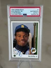 1989 Upper Deck Ken Griffey Jr. Card #1 - PSA/DNA Cert Authentic Autograph PSA 7