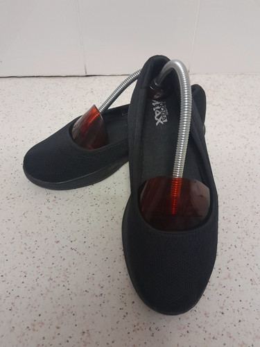Womens Black Size 8/38 Skechers Go Step GOGA Max Walk Lite Dreamer Ballet Flats - Picture 1 of 17