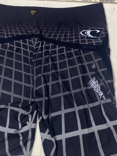 Bañador O'Neill Hyperfreak Board Shorts Para Hombre 36 Geométrico Negro Sin Forro - Imagen 5 de 6