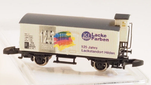 88661 Märklin Spur Z Old Era Box Car 125 Jahre Lacke Farben Fichtenräder | Zustand: New