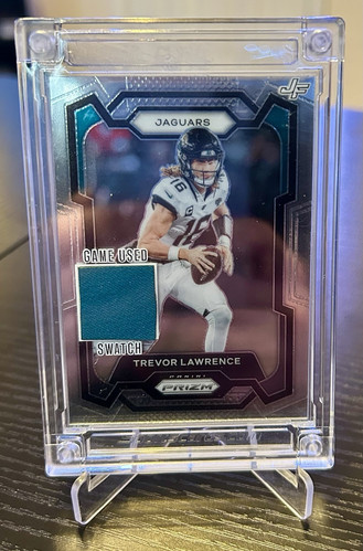 2024 Jersey Fusion Trevor Lawrence 2023 Pannini Prizm Halo Game Worn Patch