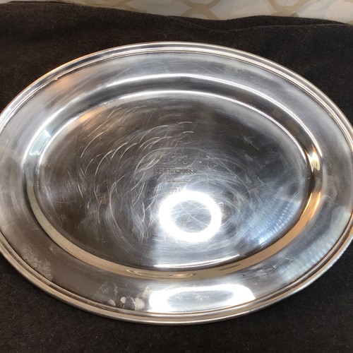 Vintage Gorham EP Golf Championship platter 1976 Trophy - Picture 4 of 13