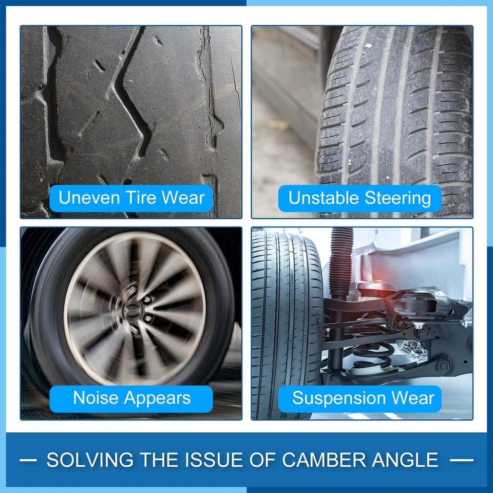 Kit de pernos inclinables de suspensión trasera aptos para Hyundai Santa Fe 2000-2006 Foto 3 de 4