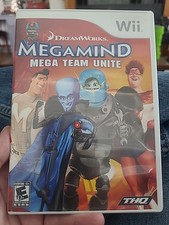 Megamind: Mega Team Unite - Nintendo Wii Kids Game - Complete & Tested Free Ship
