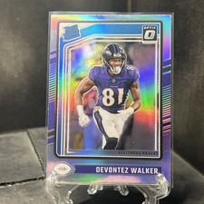 2024 Panini Donruss Optic - Rated Rookie Devontez Walker #228 Holo Prizm (RC)
