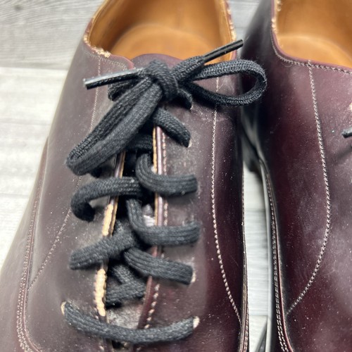 Church's Custom Grade Leather Oxford Cap Toe Shoes Mens 11 Made in England - Picture 8 of 23