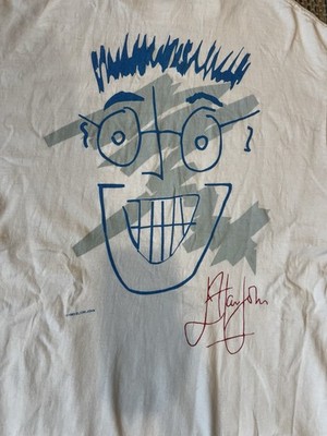 Vintage 1993 Elton John Hard Rock Cafe Signature Series T Shirt USA L