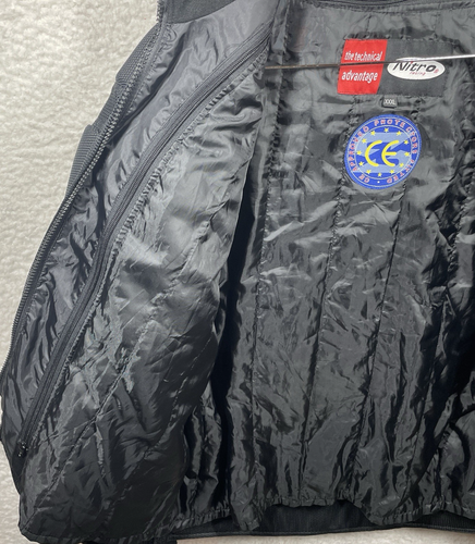 Chaqueta de motocicleta Nitro Racing cremallera completa para hombre 3XL armadura de cuerpo completo forro con cremallera - Imagen 4 de 9