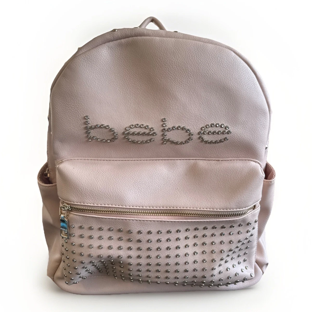 Bebe Quilted Silver Backpack• Brand New Without Tag bebe Faux Leather Backpacks for Women for sale | eBay main image 3