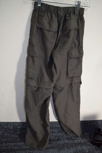 Boy Scout Official Quick Dry Convertible MICROFIBER Uniform Pants BOYS S Green - Picture 5 of 19