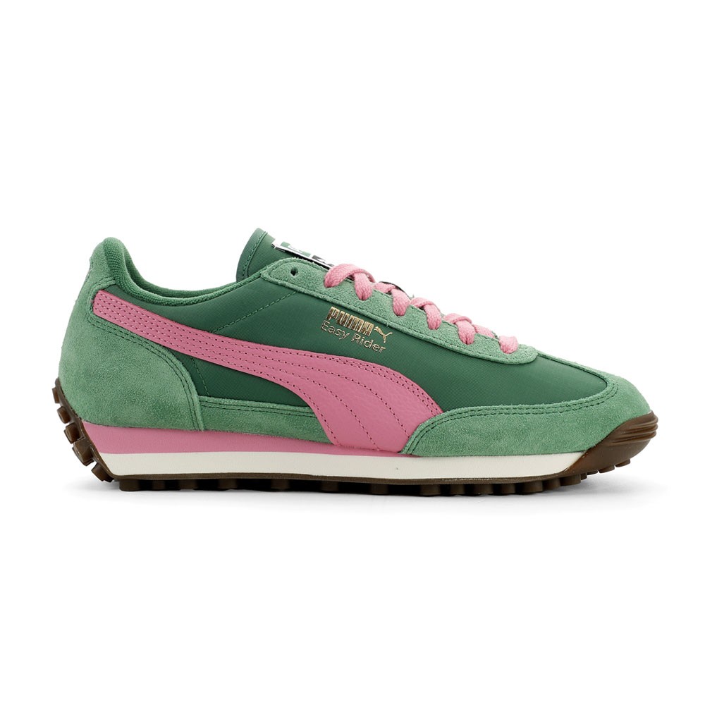PUMA Easy Rider Vintage Lace Up Womens Green Sneakers Casual