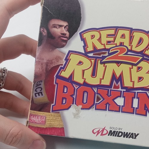 N64 Ready 2 Rumble Boxing Nintendo 64 CIB W Registro y Protector de Caja Probado  - Imagen 14 de 23