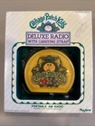 Vintage 1983 Cabbage Patch Kids AM Radio with Carrying Strap WORKS