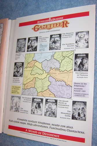 1988 Dungeons & Dragons GAZ 10- Gazetteer- The Orcs of Thar TSR 9241 - Foto 5 di 11