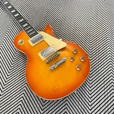 Fashion LP electric guitar Flame maple top Mahogany  body HH pickup  Solid body