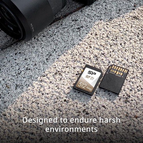 Silicon Power SD Card 512GB Class10 UHS-II U3 ??V90 8K Ultra HD Compatible Read - Picture 7 of 8