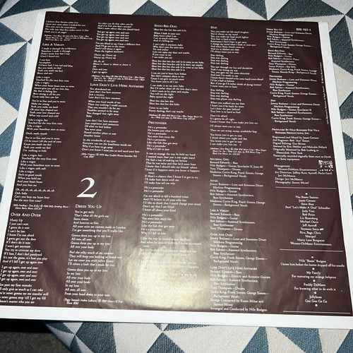 Madonna Like A Virgin Vinyl LP Album 1984 Sire 925 157-1 Upside-Down Back Sleeve - Bild 8 von 8