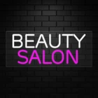 Beauty Salon Neon Sign for Retail Displays | LED Flex Neon | 30"W x 12"H x 1"D
