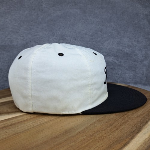 Gorra Titleist de colección elástica trasera blanca negra Texace 98 Pro hecha en EE. UU. - Imagen 5 de 9