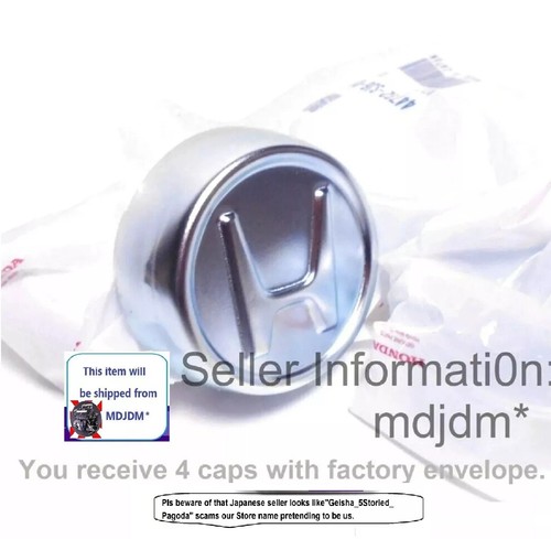 HOLA,Oem Hub Cap set of 4 Honda ACTY, HH1 HH2 HH3 HH4 HA1 HA2 HA3 HA4 HA5 KEI :D - Imagen 4 de 6