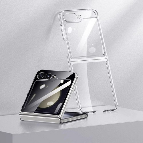For Samsung Galaxy Z Flip6 Flip5 Flip4 3 Pattern Clear Case Shockproof PC Cover - Picture 21 of 21