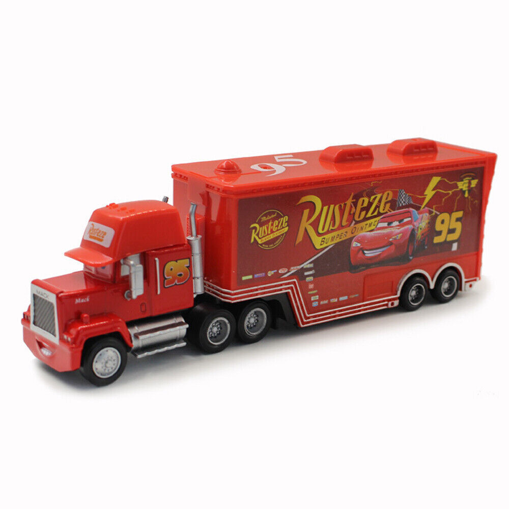 Disney Pixar Cars And Plane Lightning Ishani Mack Hauler Truck & Car Set Toys - Picture 235 of 349
