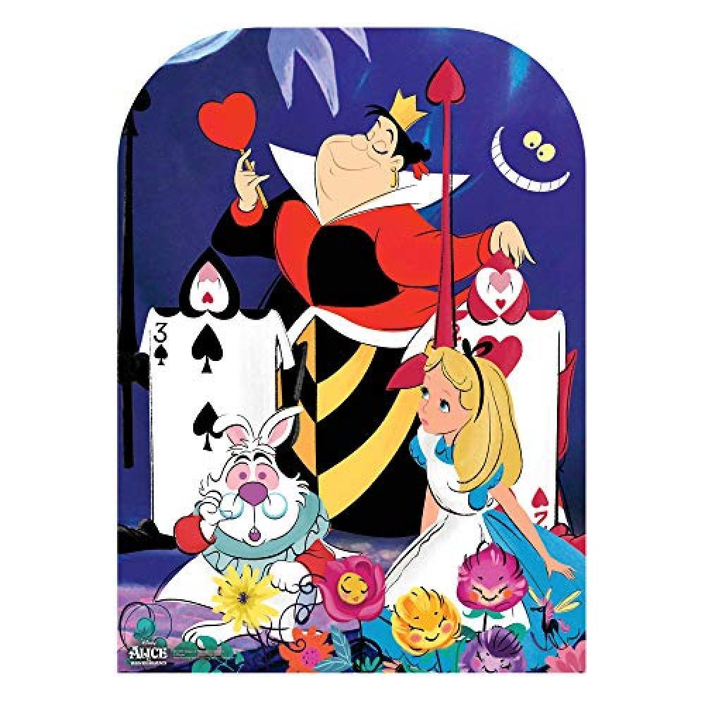 (TG. 131 x 95 x 131 cm) Disney Star Cutouts, Cartoncino, Cuori in Piedi, 131 x 9