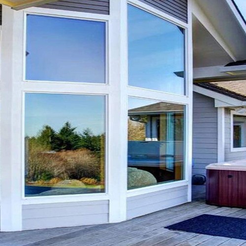 Reflective One Way Mirror Tint Privacy Window Film For Home Office Slide Door - Picture 13 of 25