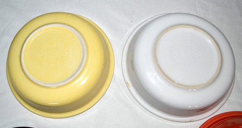 "Juego de 5 cuencos de cereales para frutas vintage Fiestaware Homer Laughlin, 7" de ancho x 2"" de alto" - Imagen 8 de 10