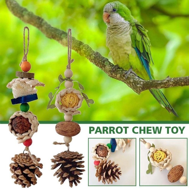 Interactive Hanging Bird Supplies Parrot Chew Toy Bird Toys Chew Training Toys Interactive Hanging Bird Supplies Parrot Chew Toy Bird Toys Chew Training Toys