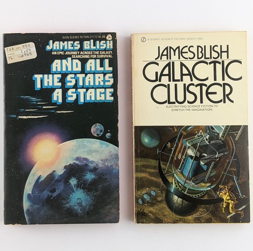 James Blish Vintage Sci-Fi, Galactic Cluster, Seedling Stars, Welcome To Mars - Picture 11 of 19