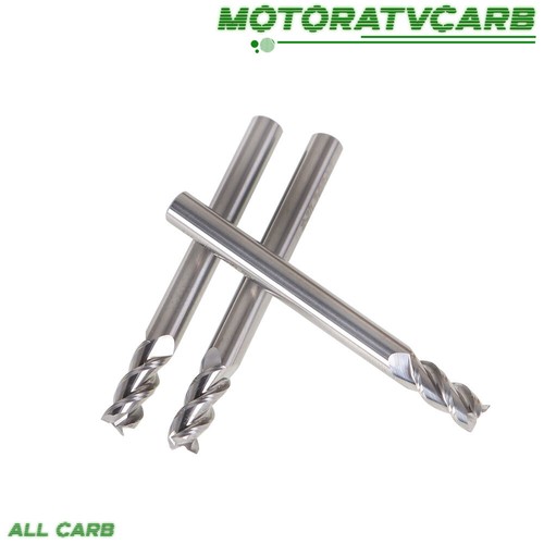 ALL-CARB 3×1/4" 3 Flute 2-1/2" Overall Length Alu-Power Regular Carbide End Mill - Picture 1 of 8
