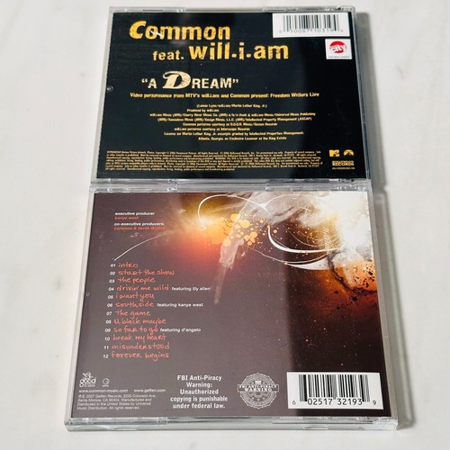 Common - CD Lot of 2 - Single "A Dream" from "Freedom Writers" - Finding Forever - Imagen 3 de 4