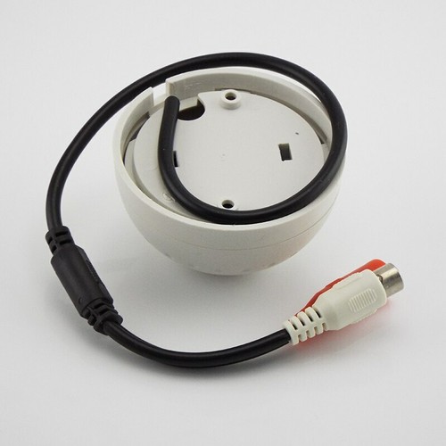 CCTV Pickup Microphone Audio Sound DC Power Splitter Cable RCA Male Connector - Picture 5 of 7