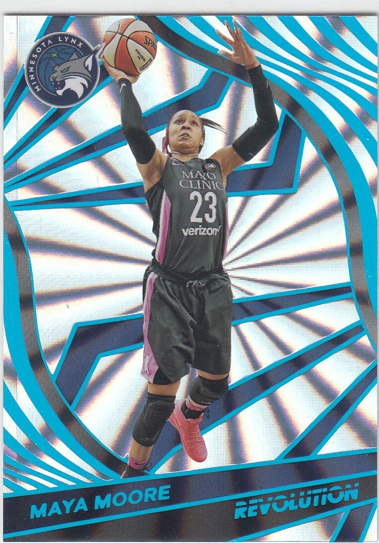 2022 Maya Moore Panini WNBA Revolution SUNBURST Parallel /75 - #79 Lynx UConn