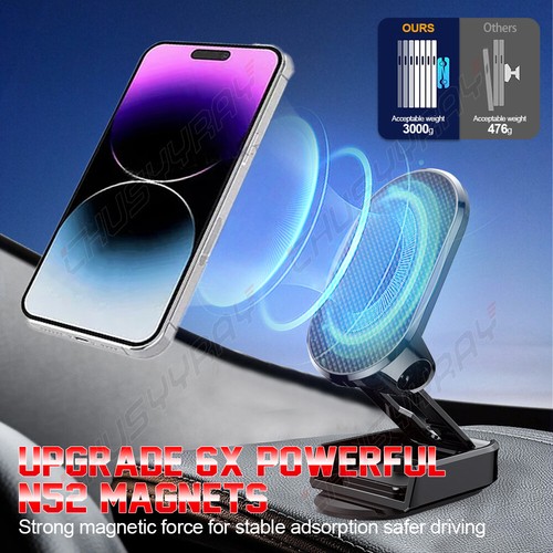 Super Magnetic Car Mount 360° Degree Mount Holder For Cell Phone Universal - Picture 14 of 14